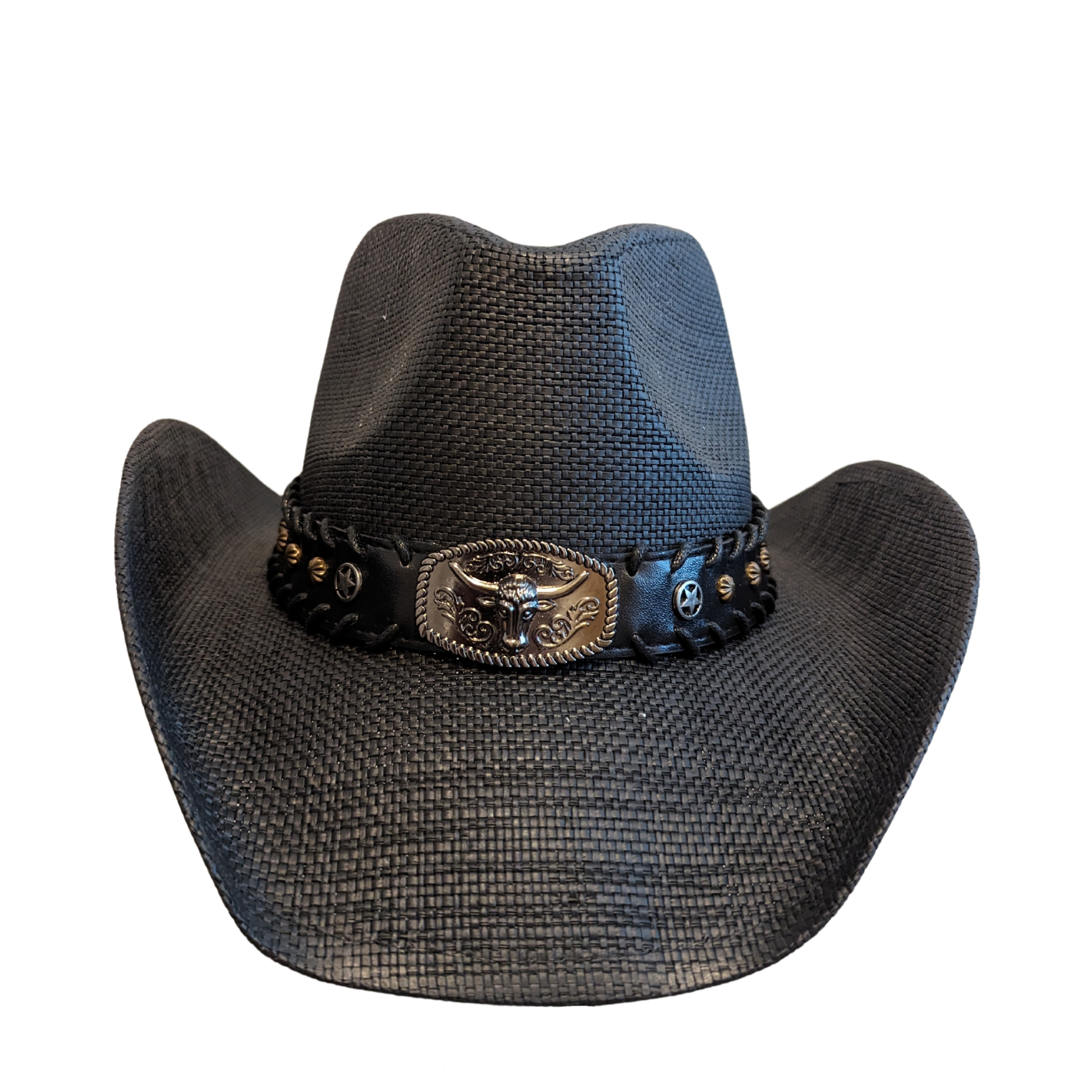 Black Bull Cowboy Hat