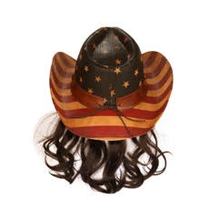 Frobie Keith American Cowboy Hat with Brown Mullet