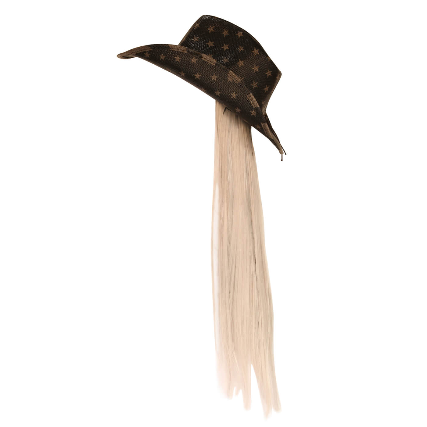 USA Blue Gray Cowboy Hat