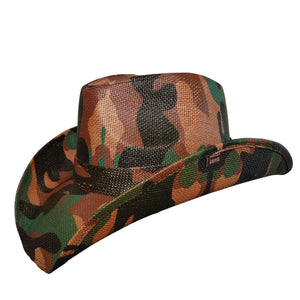 Camo cowboy hot sale hat